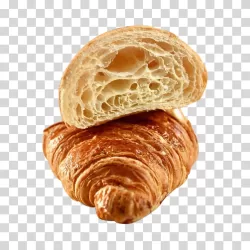 Croissant pastry French cuisine delicious transparent PNG image