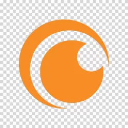Crunchyroll logo anime streaming platform anime transparent PNG image