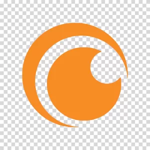 Crunchyroll logo anime streaming platform anime transparent PNG image