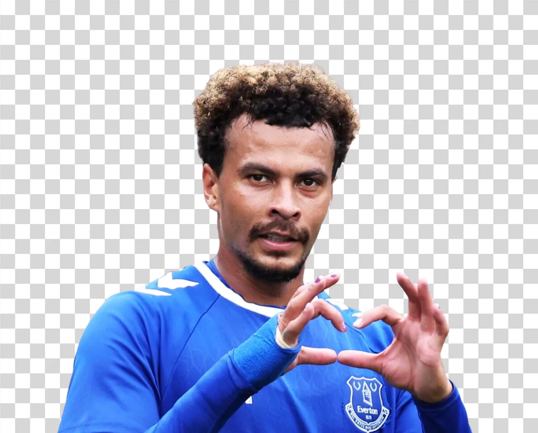 Dele Alli, Everton footballer, Premier League, transparent PNG image