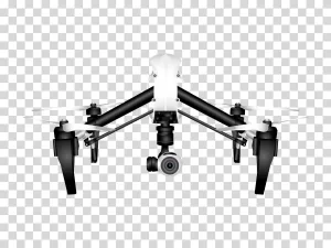 Drone modern aerial vehicle UAV transparent PNG image