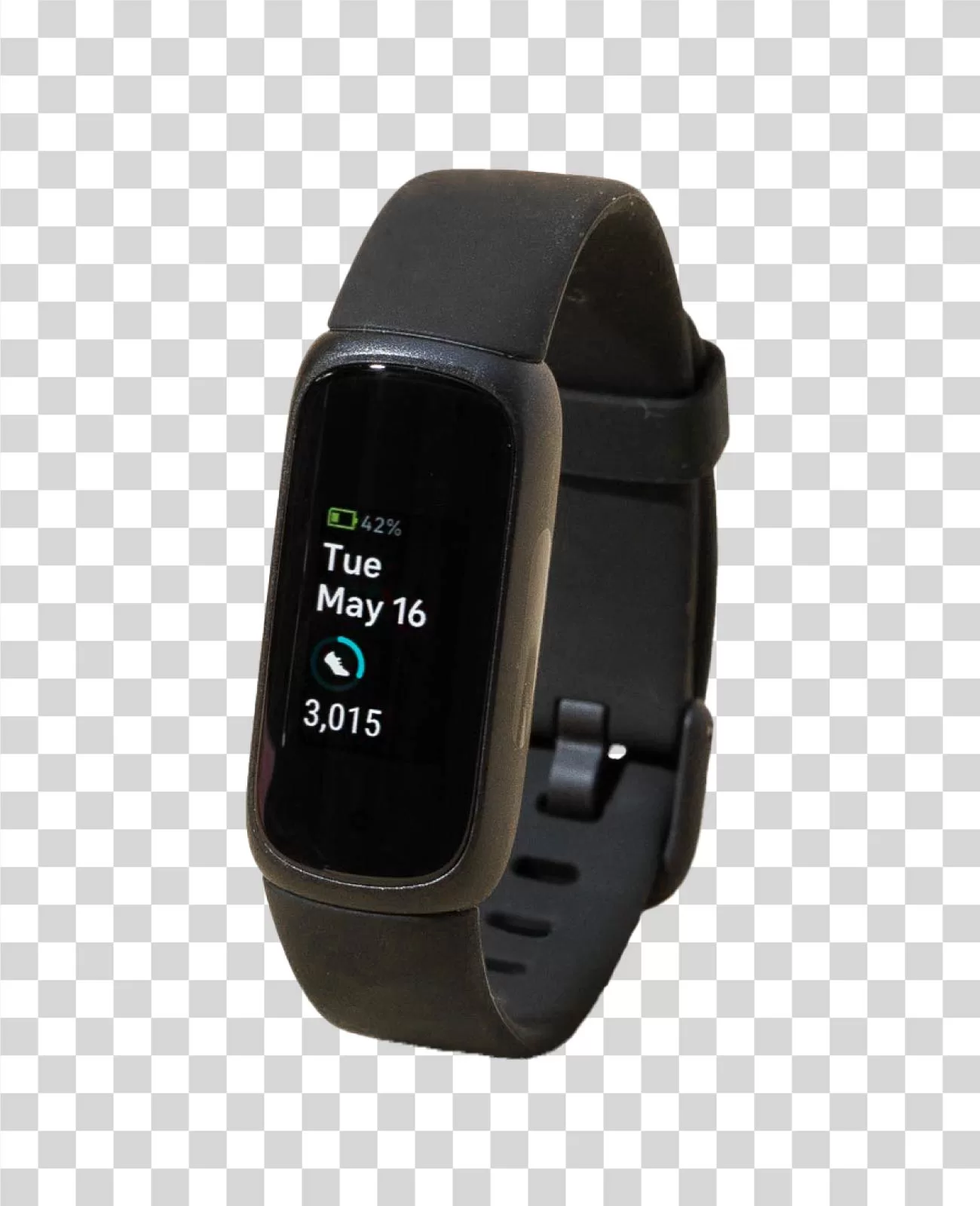Fitness tracker smartwatch transparent PNG image