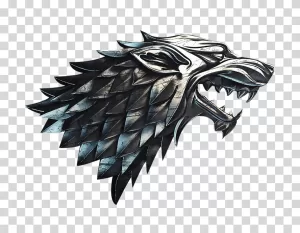 Game of Thrones Stark Family Logo Tv show transparent PNG image