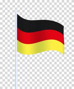 Germany flag country nation transparent PNG image