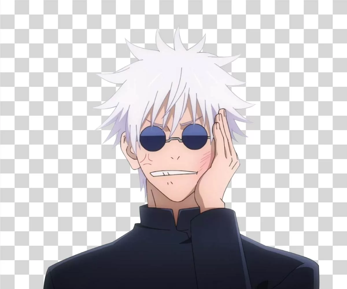 Gojo Satoru Jujutsu Kaisen anime character transparent PNG image