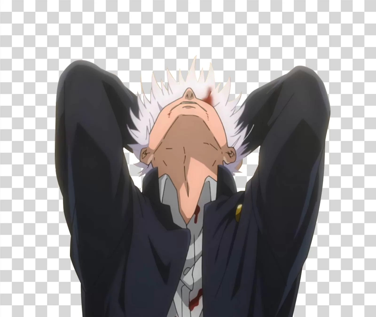 Gojo Satoru vs Toji Fushiguro Jujutsu Kaisen anime fight transparent PNG image