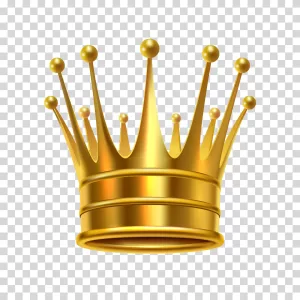 Golden Crown king royalty monarchy transparent PNG image
