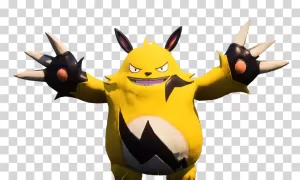 Grizzbolt, Pal from Palworld game, Pokemon, transparent PNG image Grizzbolt Pal from Palworld game Pokemon transparent PNG image