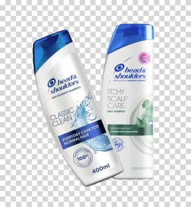 Head and Shoulders Shampoo hair care scalp hygiene transparent PNG image