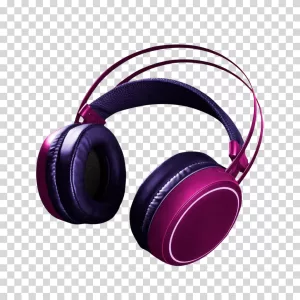Headphone audio accessory music sound equipment transparent PNG image