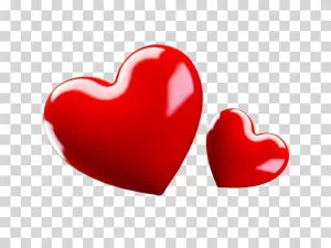 Heart love Valentine romance transparent PNG image