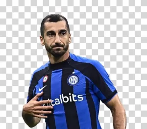 Henrikh Mkhitaryan Armenian footballer Inter Milan transparent PNG image