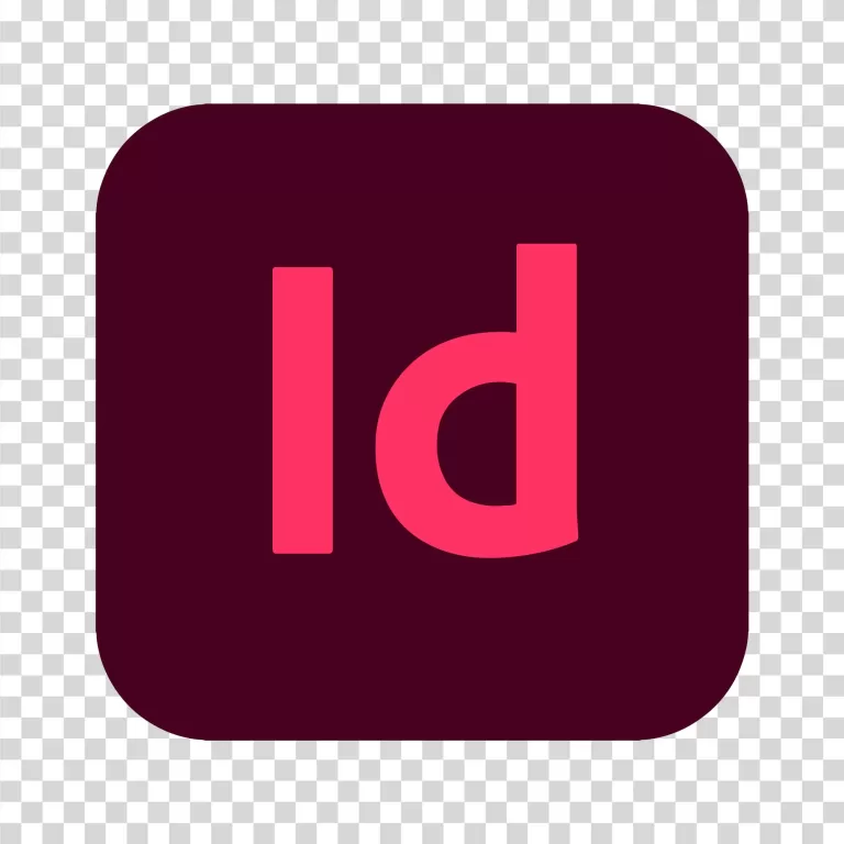 InDesign 2024 logo graphic design transparent PNG image