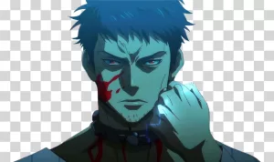 Joe Higan character from Ninja Kamui anime transparent PNG image