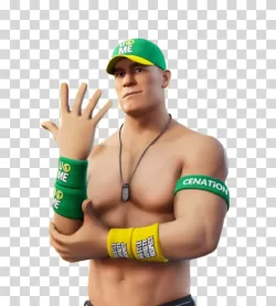 John Cena Fortnite skin WWE Epic games transparent PNG image
