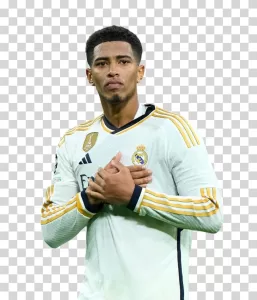 Jude Bellingham, Real Madrid, footballer, England, transparent PNG image Jude Bellingham Real Madrid footballer England transparent PNG image