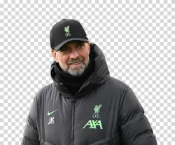 Jürgen Klopp Liverpool football manager transparent PNG image