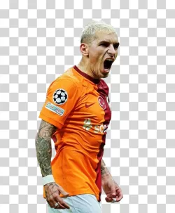 Lucas Torreira Galatasaray footballer transparent PNG image