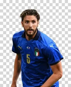 Manuel Locatelli Juventus footballer from Italy transparent PNG image