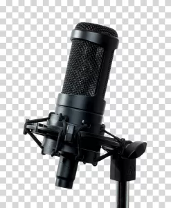 Microphone audio capture podcast recording transparent PNG image