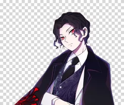 Muzan Kibutsuji Kimetsu no Yaiba demon slayer evil transparent PNG image