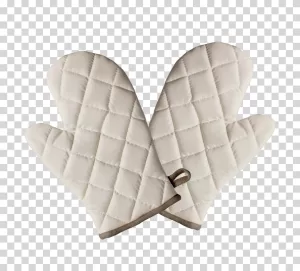 Oven Mitt essential kitchenware for safety and style transparent PNG image