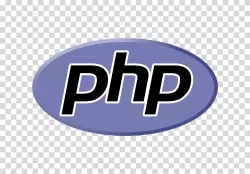 PHP Logo symbol of the scripting language web development transparent PNG image