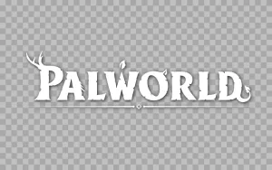 Palworld Logo, survival game, Pokemon, gaming, transparent PNG image Palworld Logo survival game Pokemon transparent PNG image