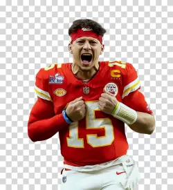 Patrick Mahomes American football quarterback NFL transparent PNG image