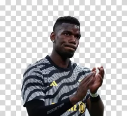Paul Pogba French footballer of Juventus FC transparent PNG image