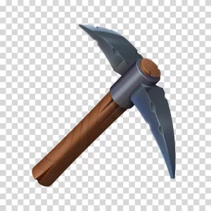 Pickaxe, mining and excavation tool, transparent PNG image Pickaxe mining and excavation tool transparent PNG image