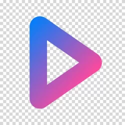 Play Icon symbol for video and audio transparent PNG image