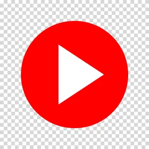 Play icon video player transparent PNG image