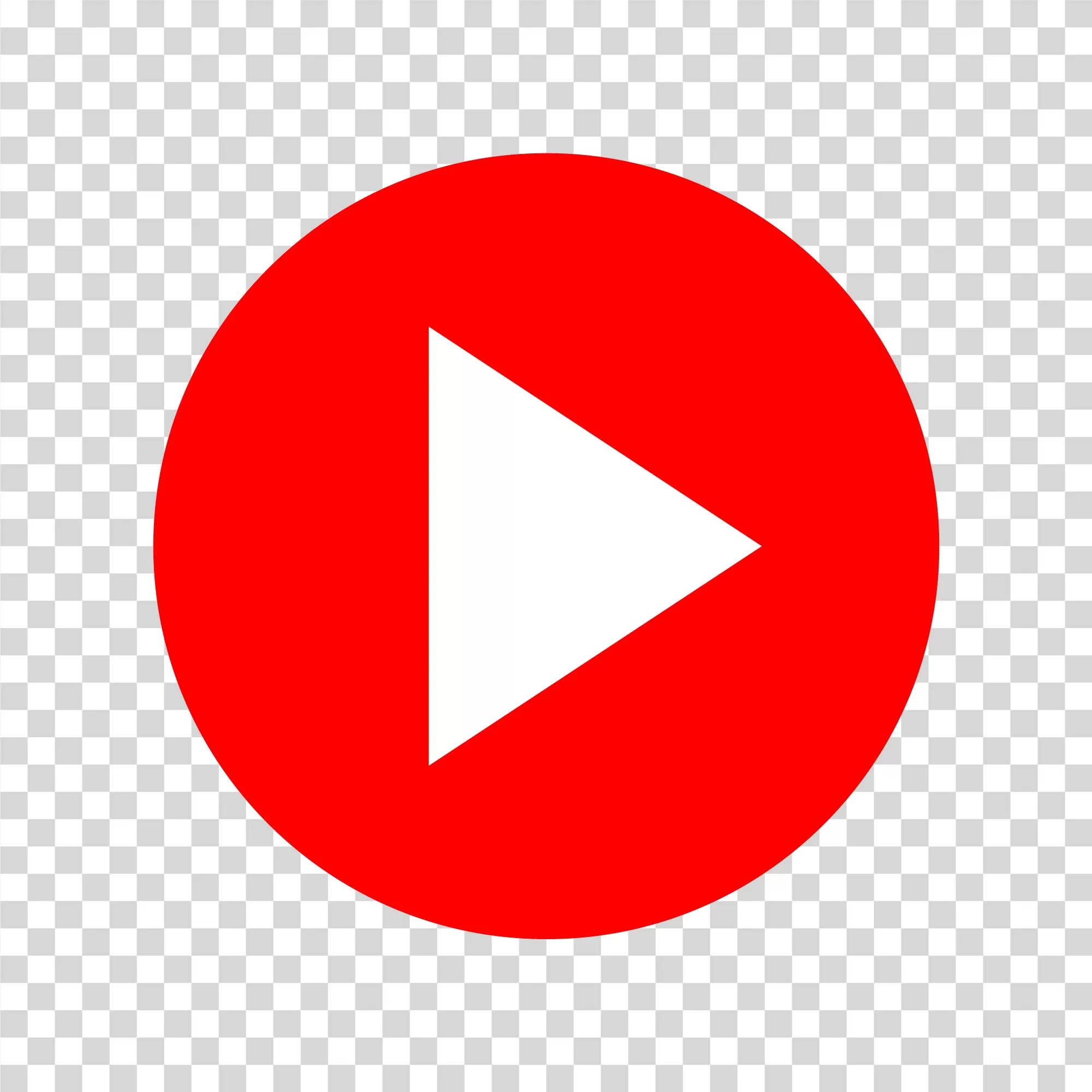 Play icon video player transparent PNG image