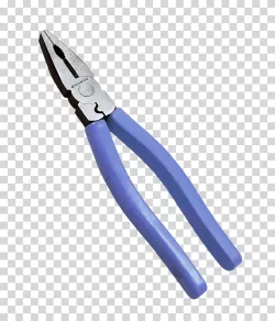 Pliers hand tool for gripping and bending tool kit transparent PNG image