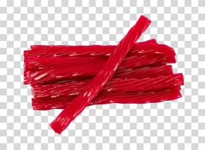 Red licorice sweet confectionery transparent PNG image