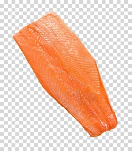 Salmon delicious seafood fish transparent PNG image
