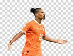 Sébastien Haller footballer from Ivory Coast national team transparent PNG image