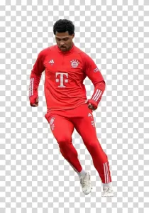 Serge Gnabry Bayern Munich footballer transparent PNG image