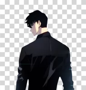 Sung Jin Woo Solo Leveling web novel anime transparent PNG image