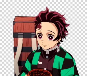 Tanjiro Kamado Kimetsu no Yaiba demon slayer anime transparent PNG image