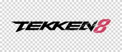 Tekken 8 Logo fighting game series arcade game transparent PNG image
