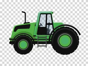 Tractor agricultural vehicle farming rural transparent PNG image