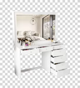 Vanity, furniture, bedroom decor, dressing room, transparent PNG image Vanity furniture bedroom decor dressing room transparent PNG image