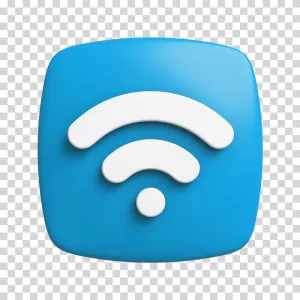 WiFi Icon internet connectivity network transparent PNG image