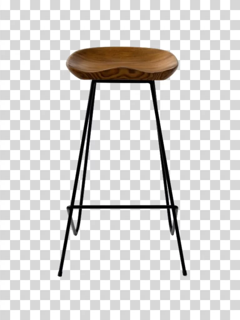 Wooden chair classic furniture home decor transparent PNG image