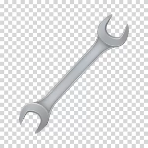 Wrench tool for mechanical work and repairs workshop tool transparent PNG image