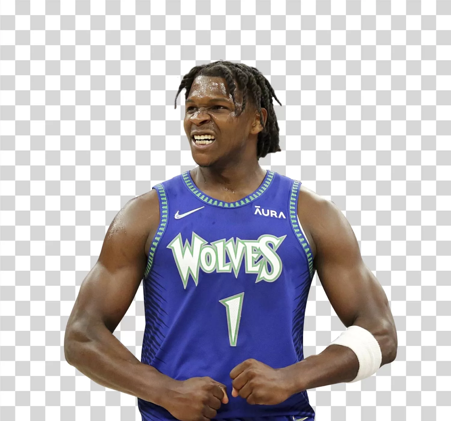 Anthony Edwards NBA Minnesota Timberwolves transparent image