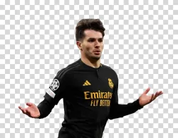 Brahim Diaz Real Madrid Footballer PNG Image