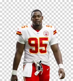 Chris Jones American football defensive tackle Kansas City Chiefs transparent PNG image